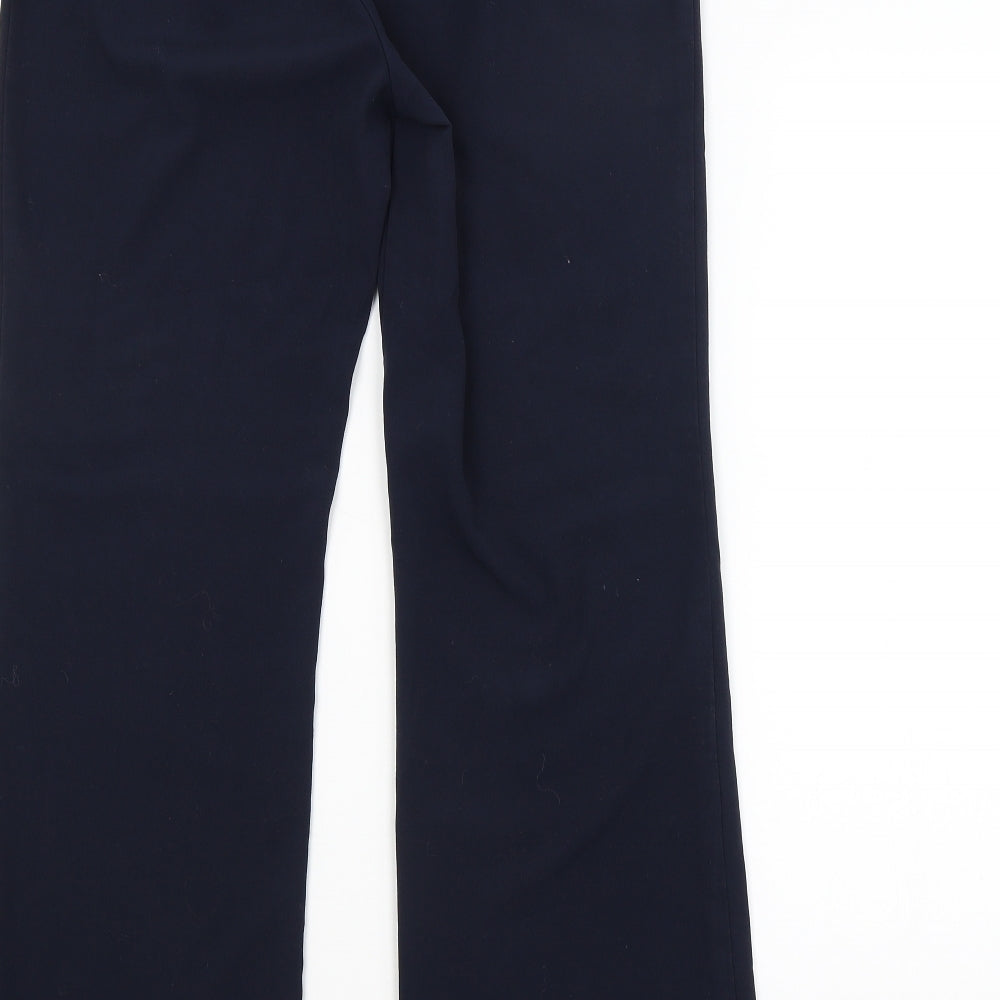 M&S Womens Blue   Trousers  Size 12 L30 in