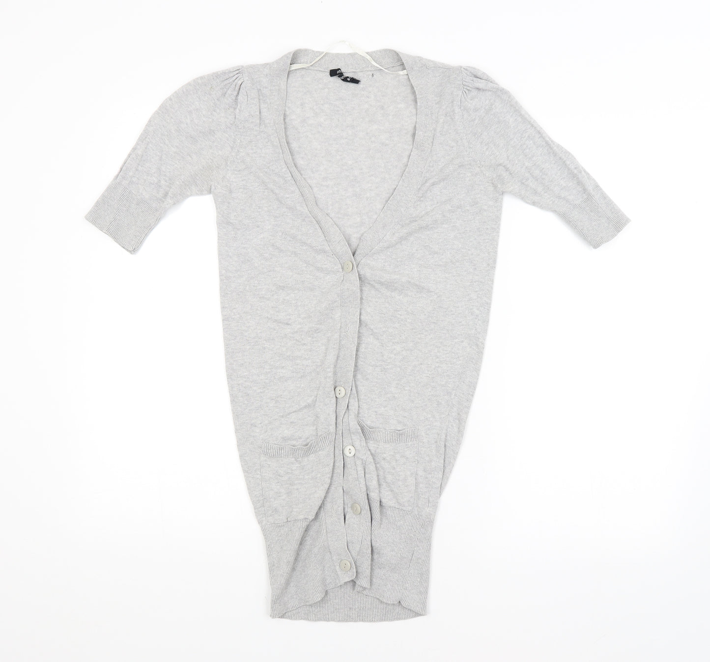 Atmosphere Womens Grey   Cardigan Jumper Size 8