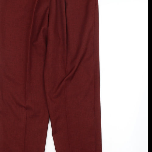 Saira of Manchester Womens Red   Trousers  Size 14 L28 in