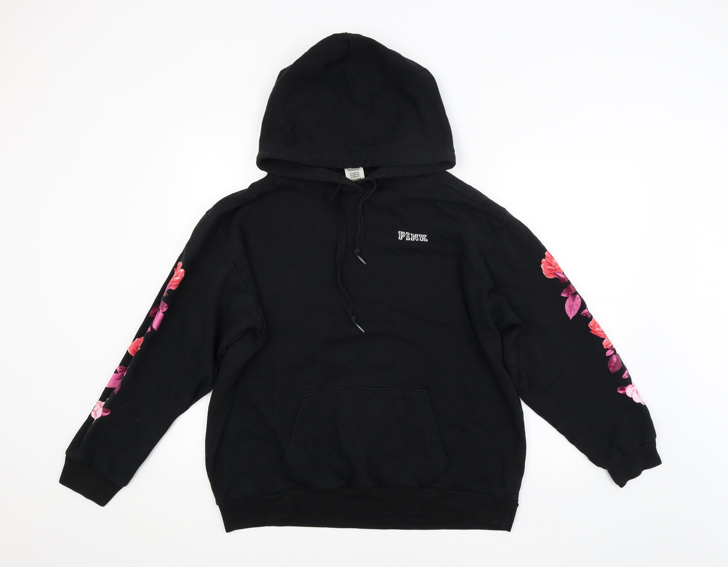 Victoria's Secret Womens Black   Pullover Hoodie Size L