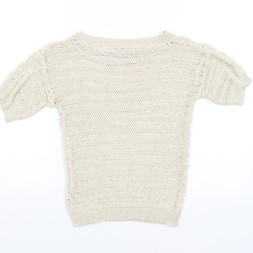 Atmosphere Womens Beige   Pullover Jumper Size 6