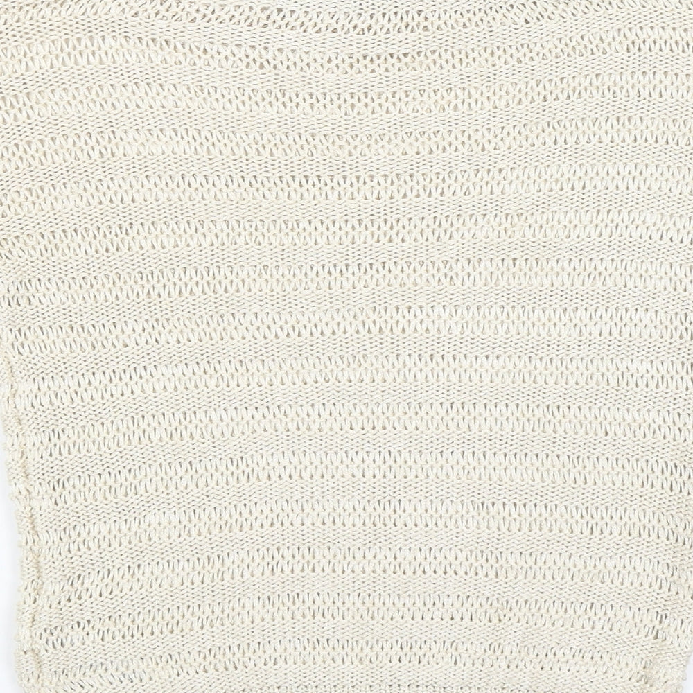 Atmosphere Womens Beige   Pullover Jumper Size 6