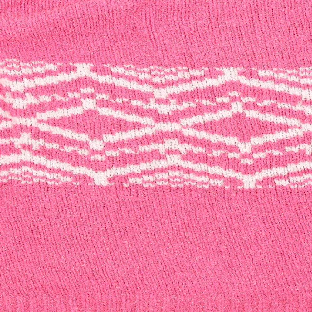 George Womens Pink Argyle/Diamond  Pullover Jumper Size 14