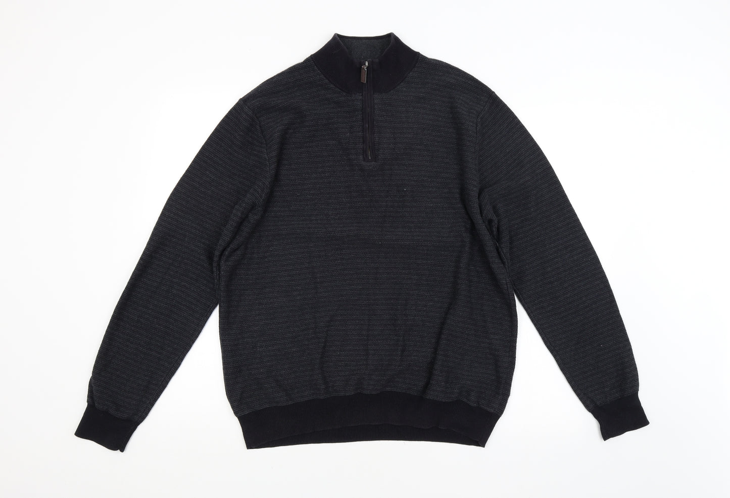 M&S Mens Grey   Pullover Jumper Size L