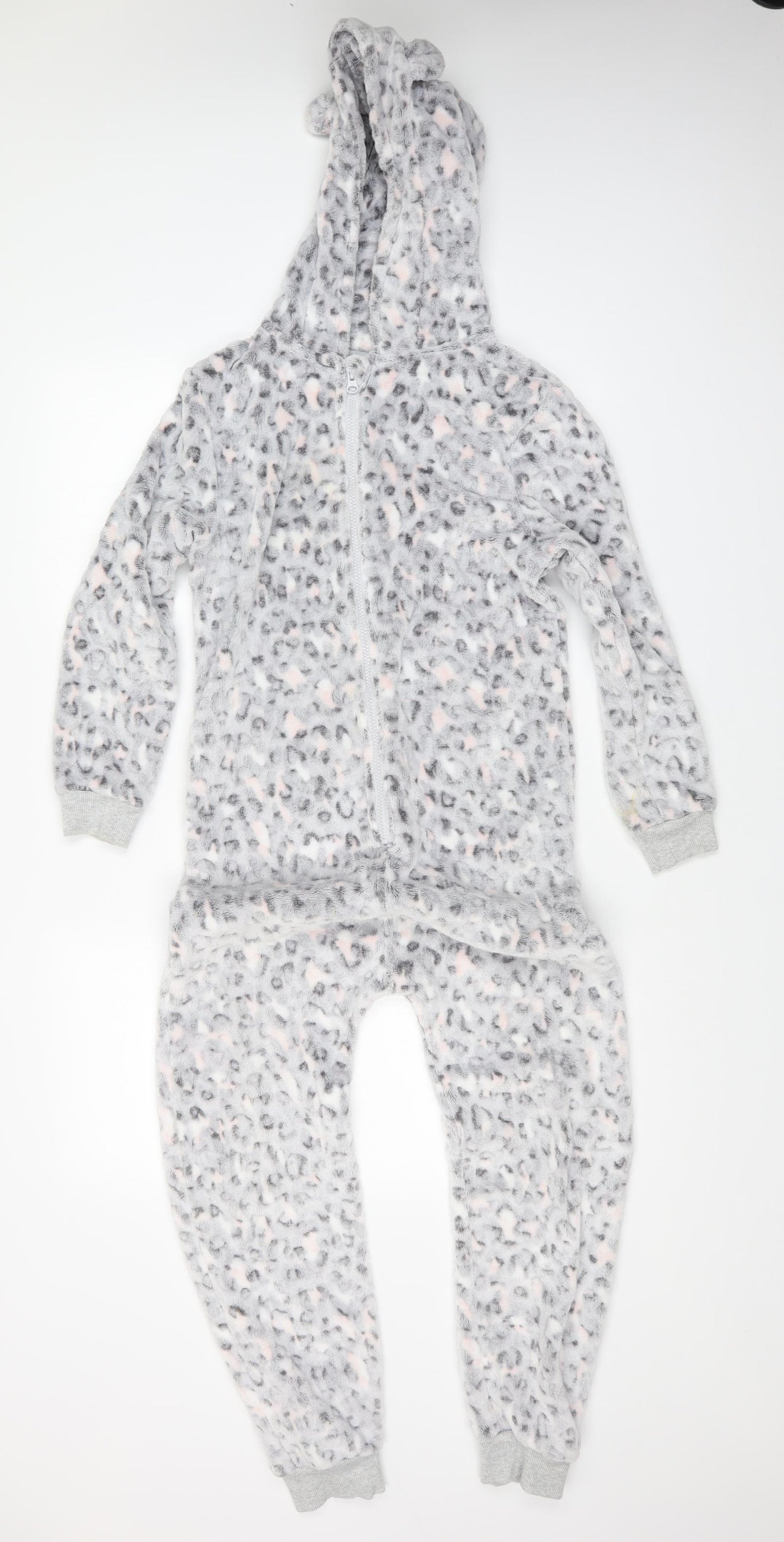 NEXT Girls Green Animal Print   One Piece Size 11 Years