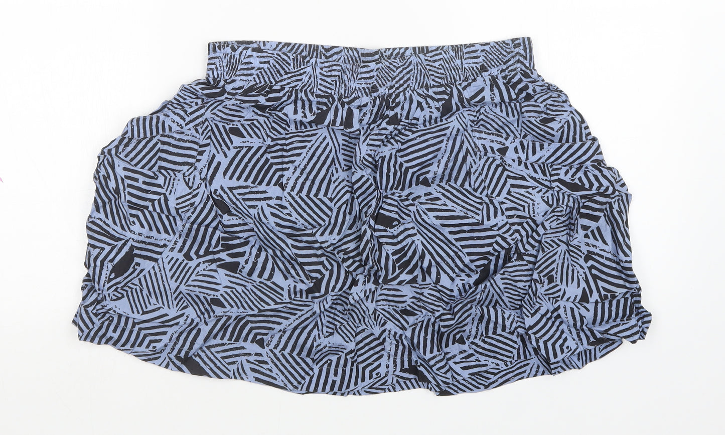 River Island Womens Multicoloured Geometric  Mini Skirt Size 12