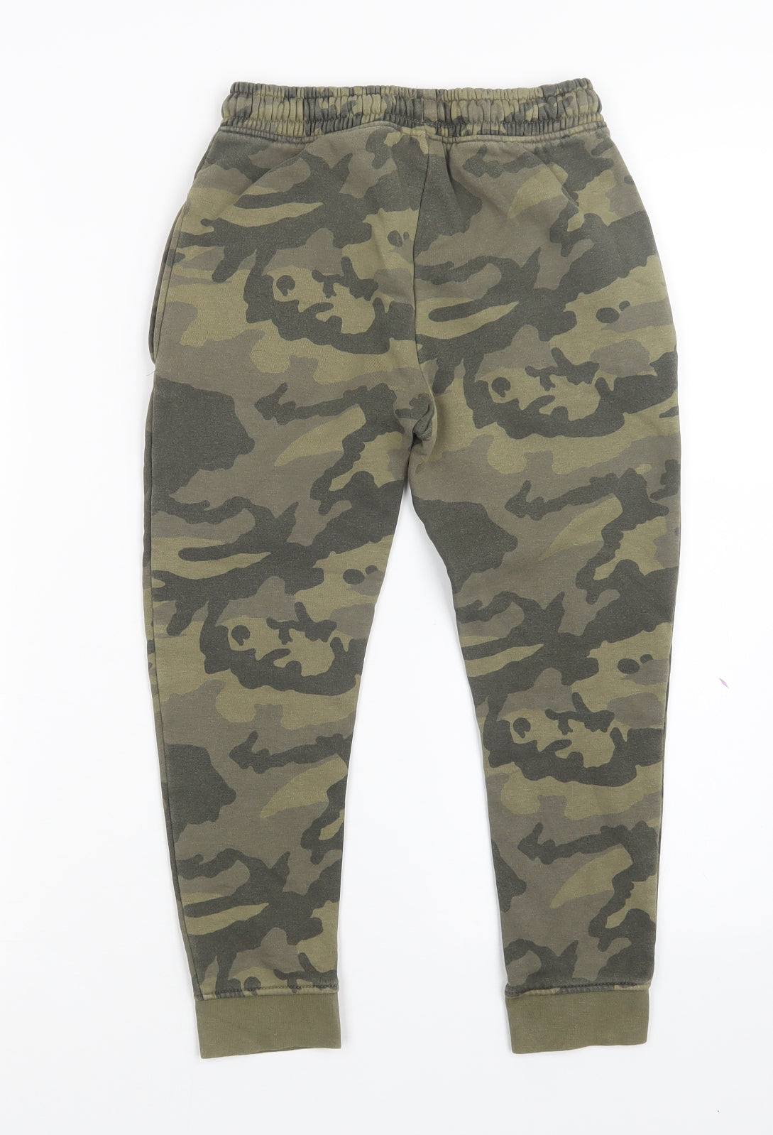 NEXT Boys Green Camouflage  Sweatpants Trousers Size 9 Years
