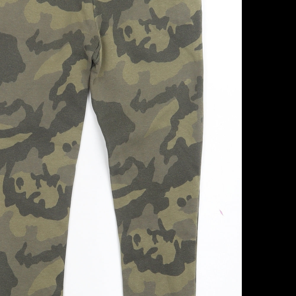 NEXT Boys Green Camouflage  Sweatpants Trousers Size 9 Years