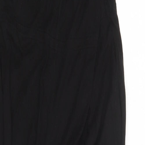 White Label Womens Black   Jumpsuit One-Piece Size 16