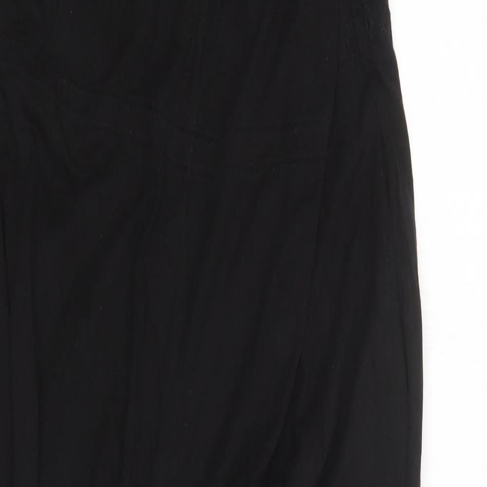 White Label Womens Black   Jumpsuit One-Piece Size 16