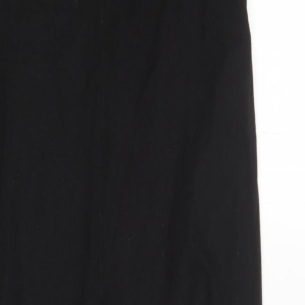 White Label Womens Black   Jumpsuit One-Piece Size 16