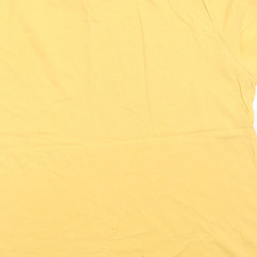 Primark Womens Yellow   Basic T-Shirt Size 12