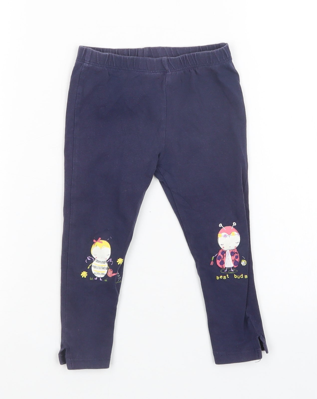 Nutmeg Girls Blue   Sweatpants Trousers Size 2-3 Years