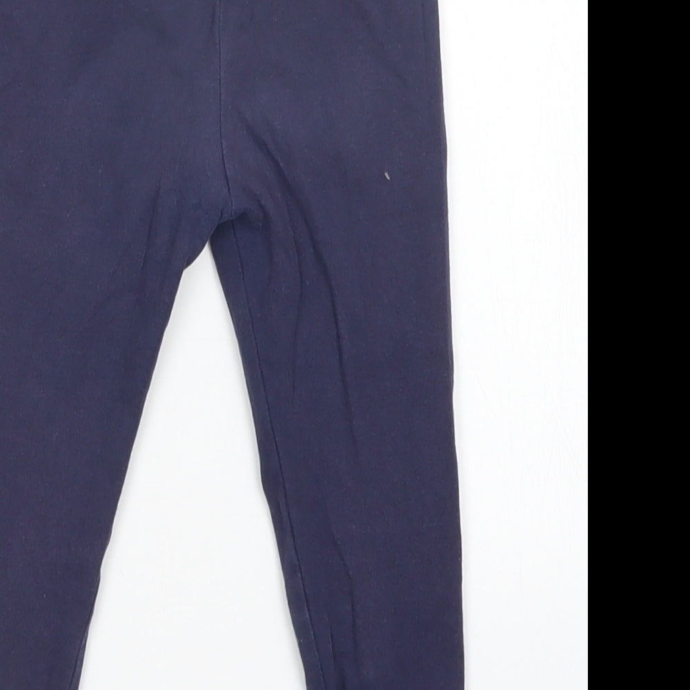 Nutmeg Girls Blue   Sweatpants Trousers Size 2-3 Years