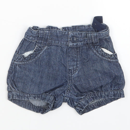 Cherokee Girls Blue   Mom Shorts Size 2-3 Years