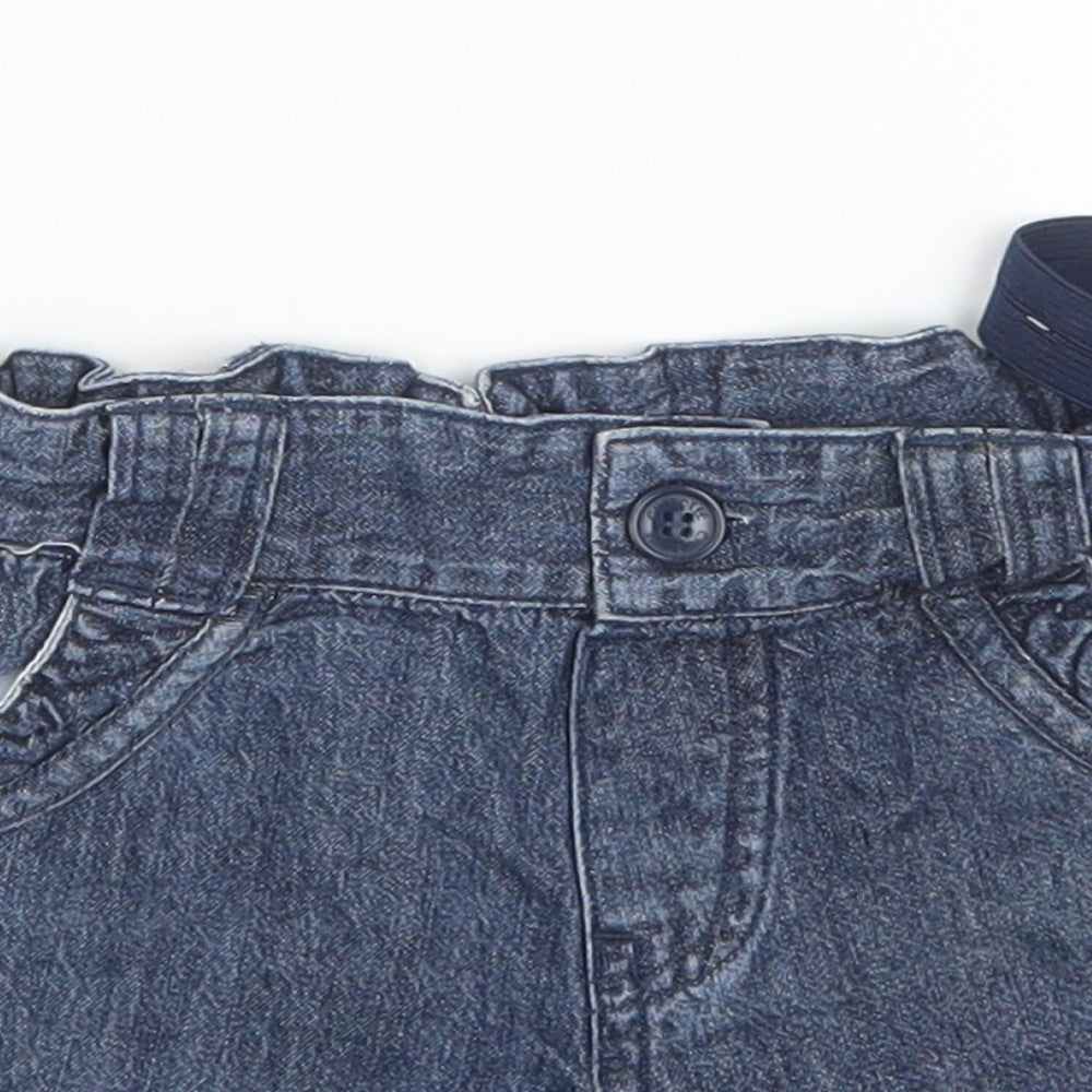 Cherokee Girls Blue   Mom Shorts Size 2-3 Years