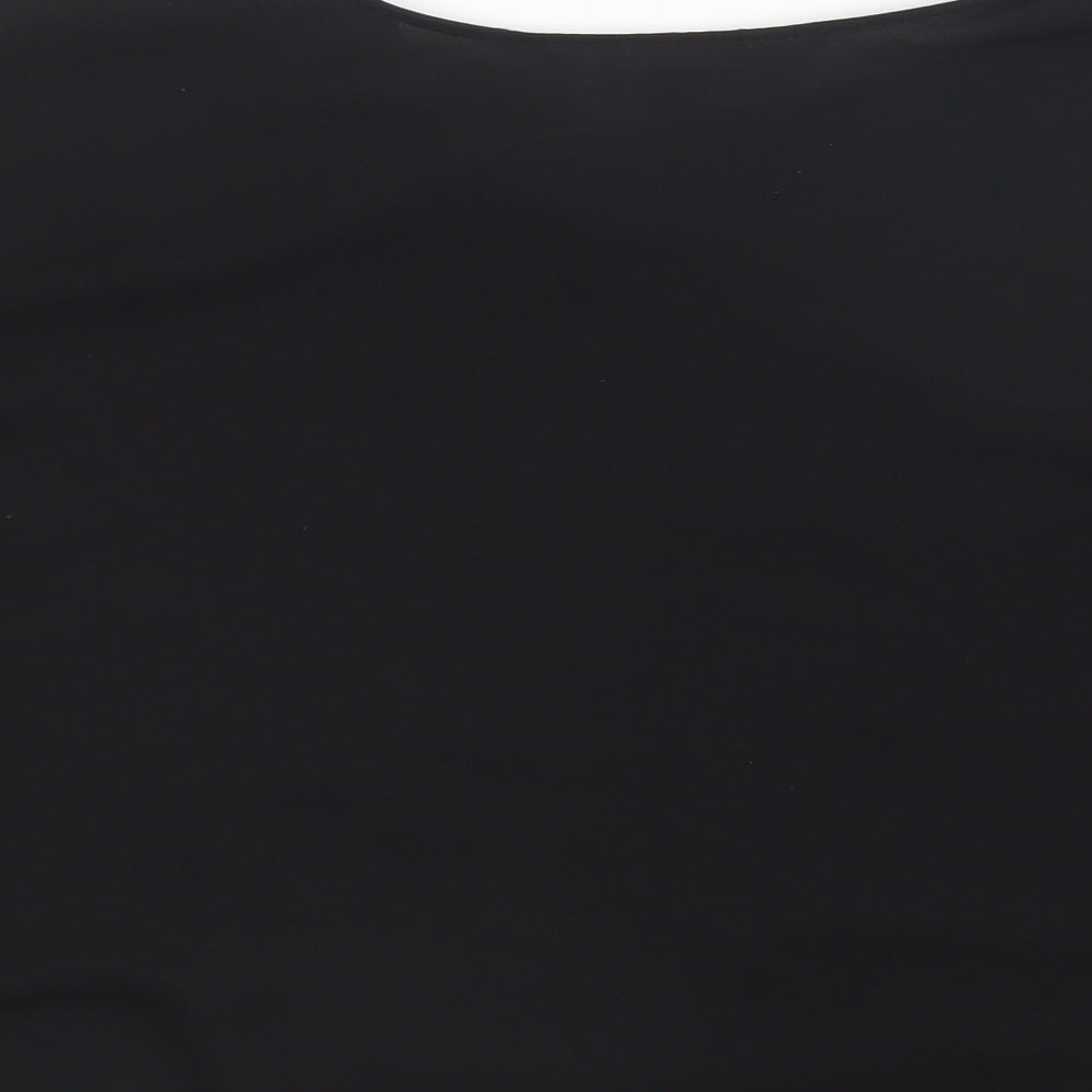 New Look Womens Black   Wrap Blouse Size 16