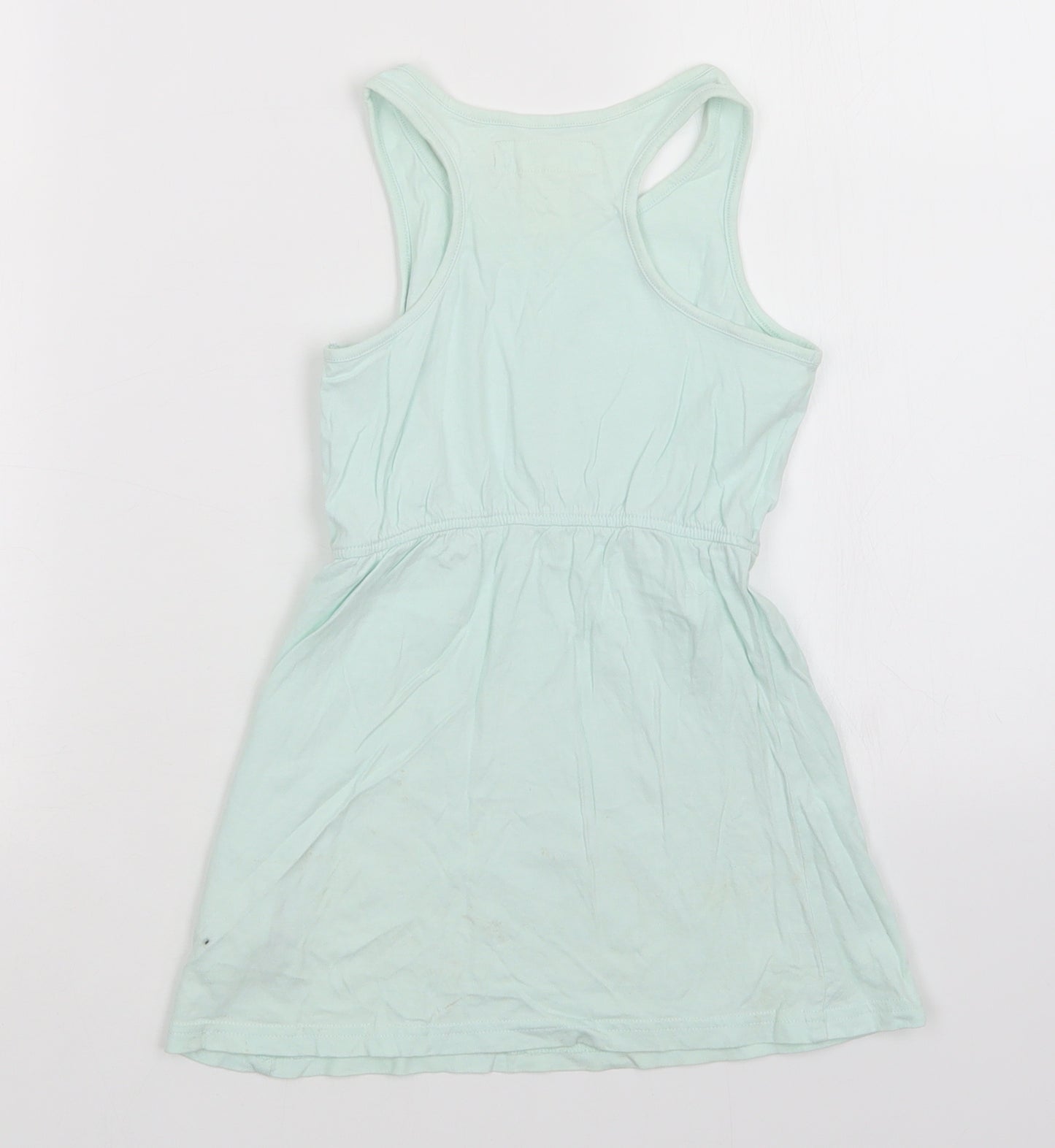H&M Girls Green   Tank Dress  Size 3-4 Years