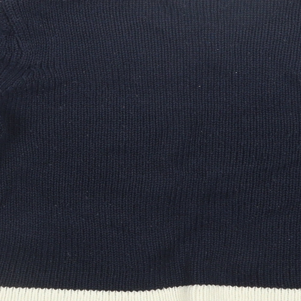 F&F Girls Blue   Cardigan Jumper Size 2-3 Years