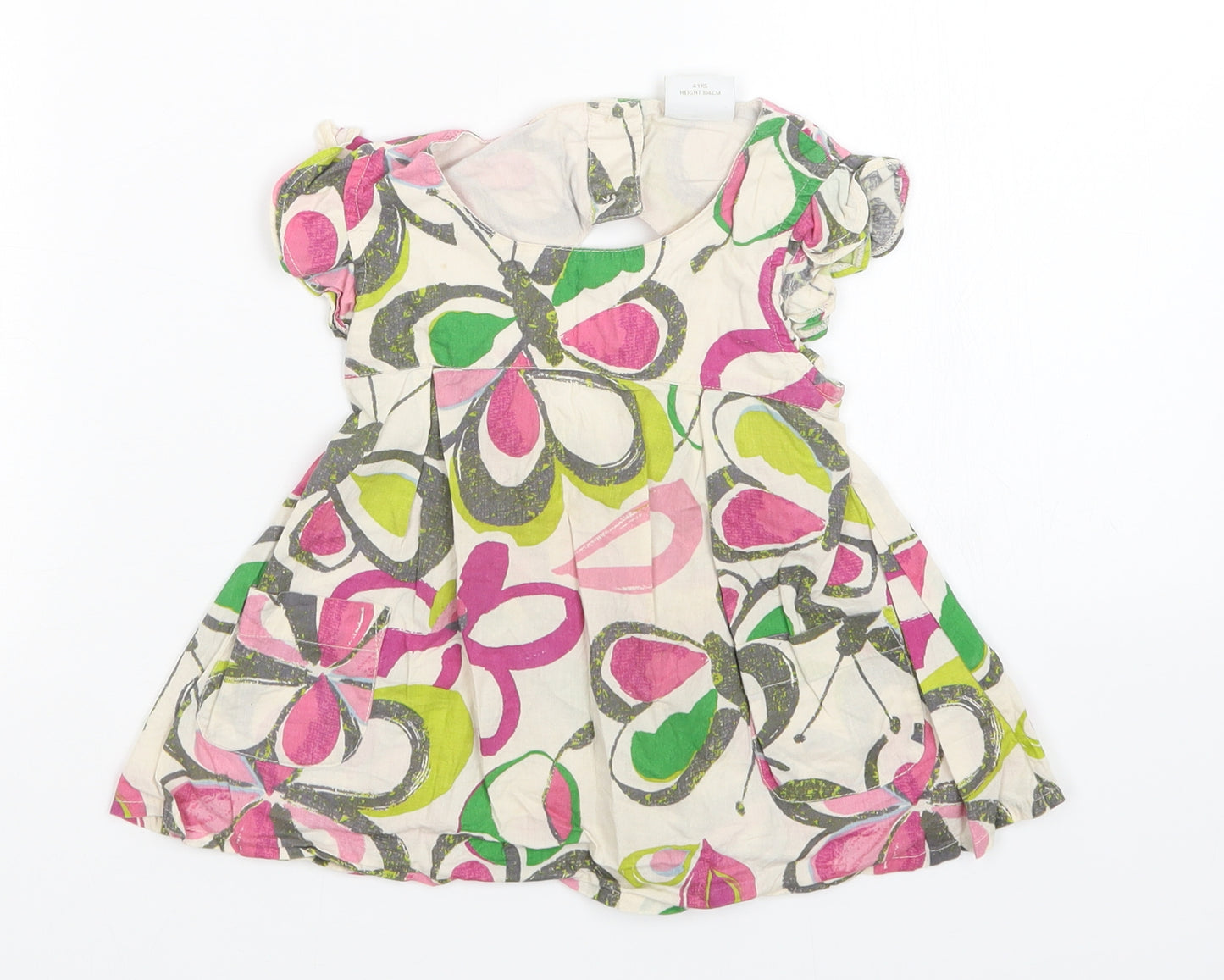 NEXT Girls Multicoloured Floral  A-Line  Size 4 Years