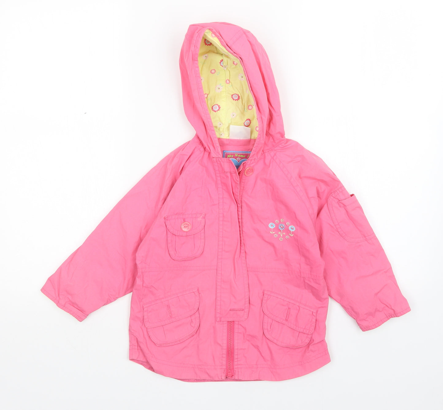 Ladybird Girls Pink   Parka Coat Size 2-3 Years