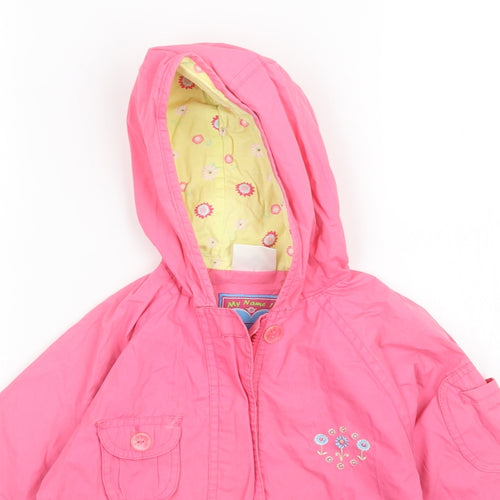 Ladybird Girls Pink   Parka Coat Size 2-3 Years