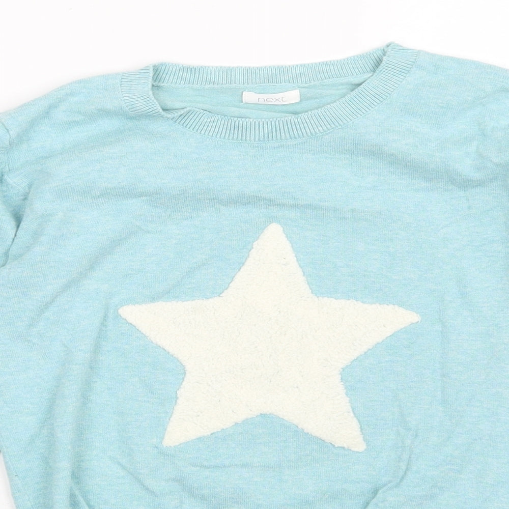 NEXT Girls Blue   Pullover Jumper Size 11 Years