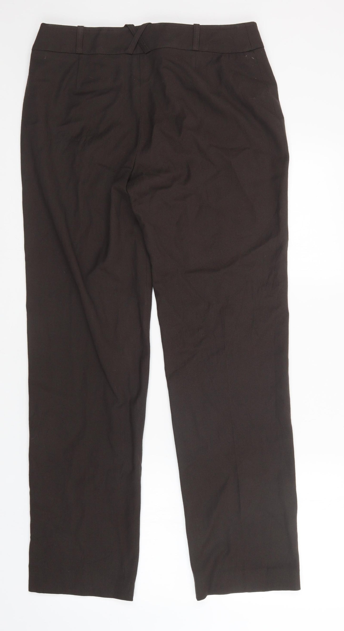 Planet Womens Brown   Trousers  Size 10 L29 in