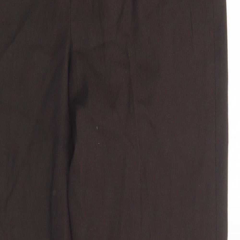Planet Womens Brown   Trousers  Size 10 L29 in