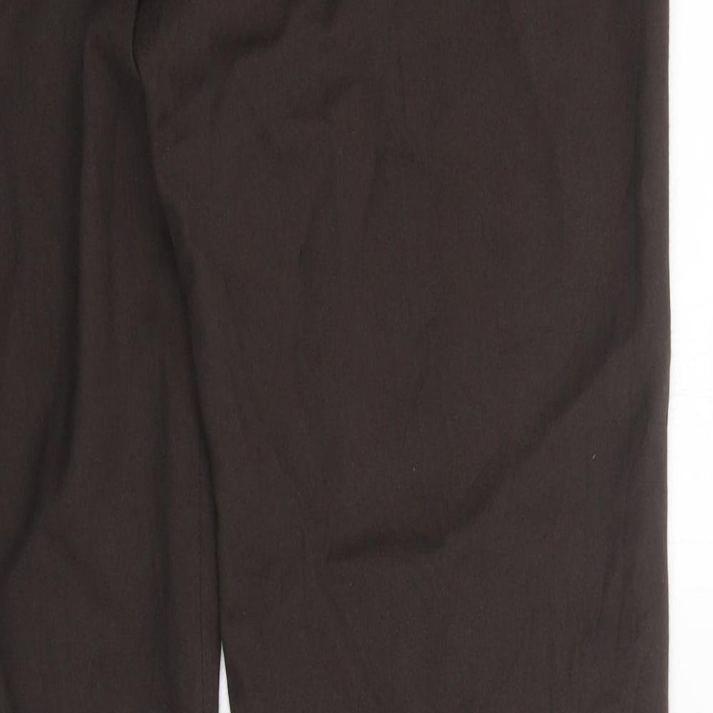 Planet Womens Brown   Trousers  Size 10 L29 in