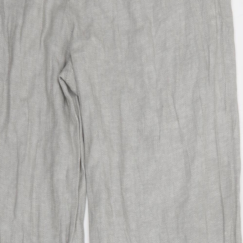 M&S Womens Grey   Trousers  Size 16 L30 in