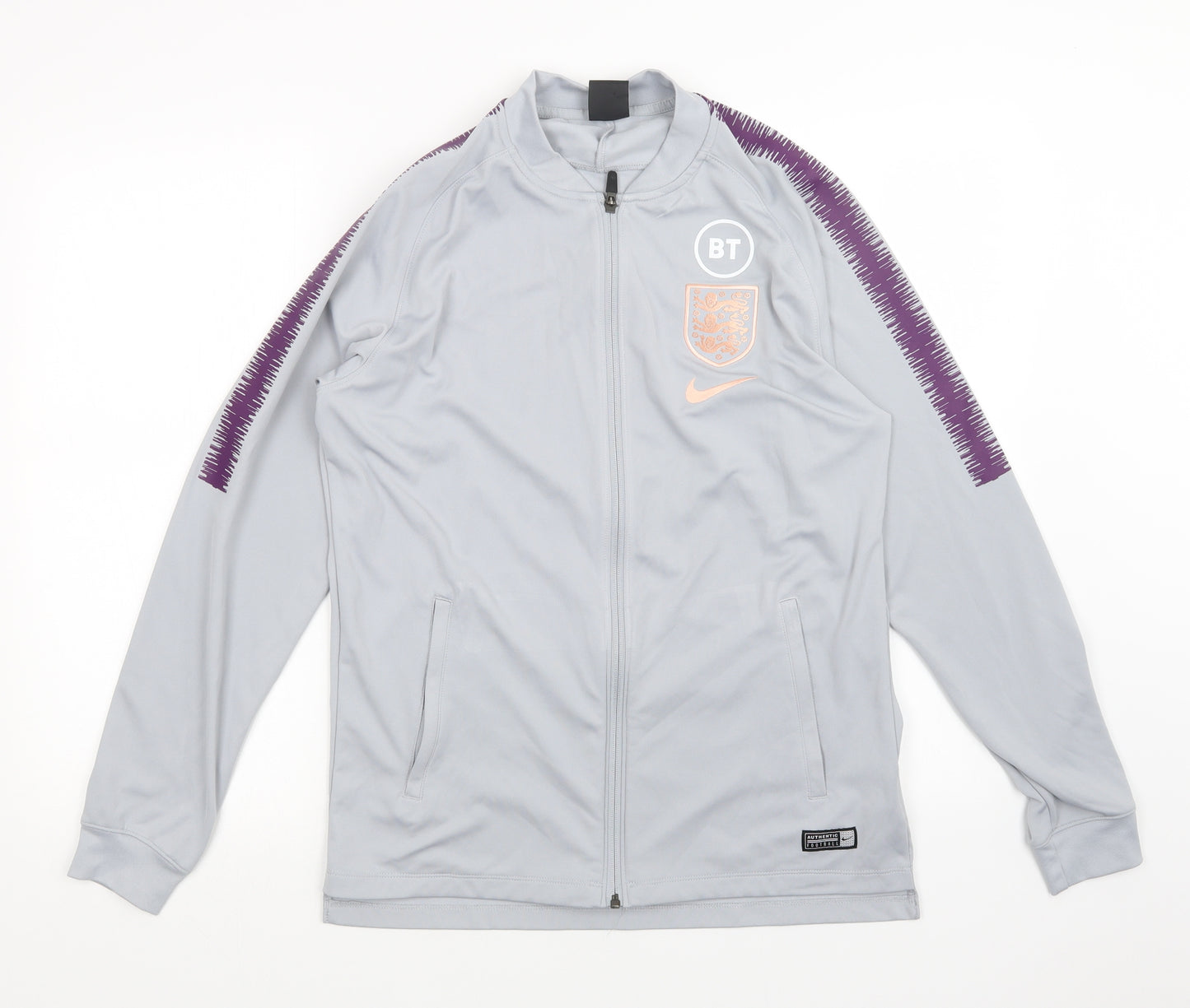 Nike Mens Grey   Full Zip Sweatshirt Size M  - England
