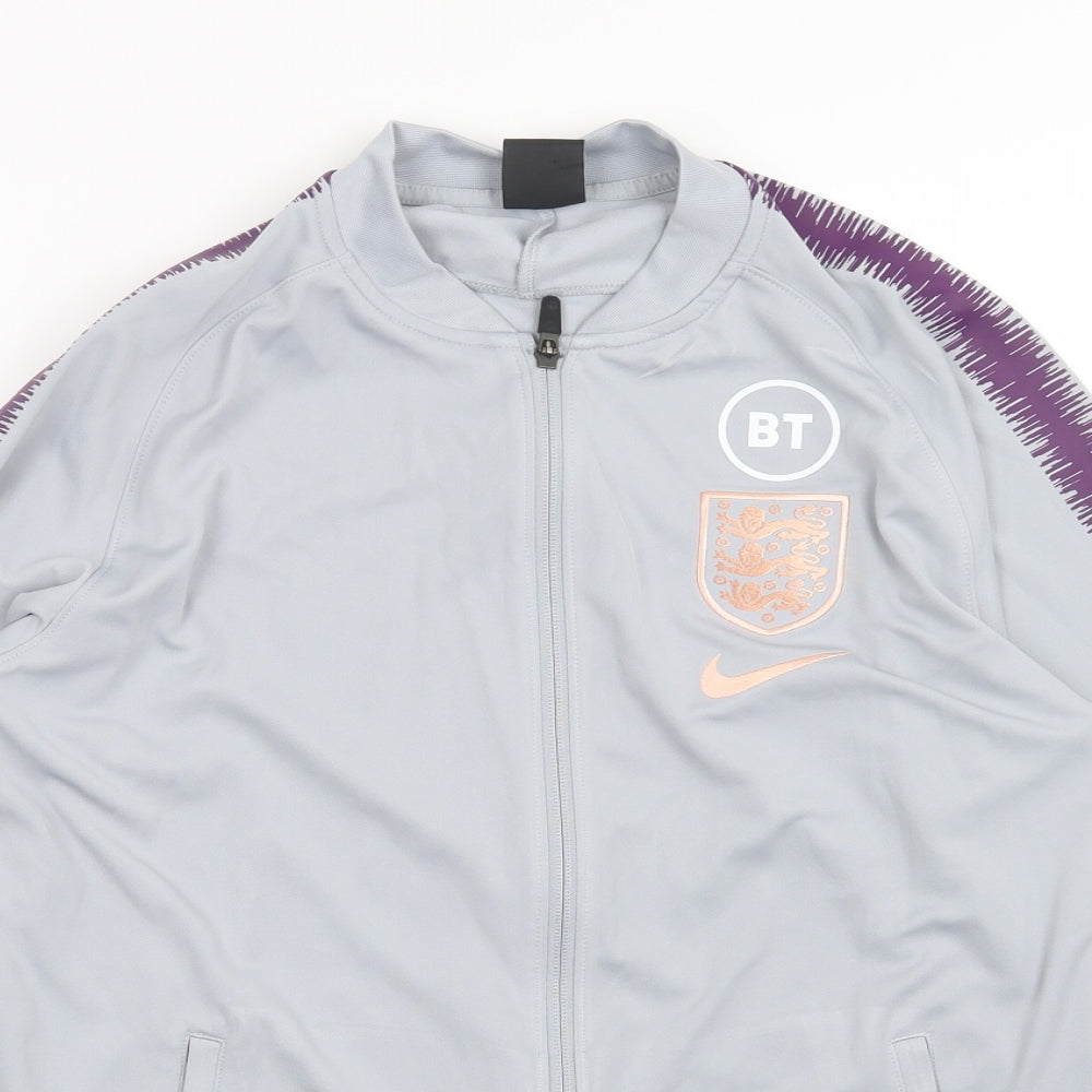Nike Mens Grey   Full Zip Sweatshirt Size M  - England
