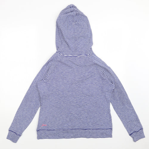 Jules Womens Multicoloured Striped  Pullover Hoodie Size 14