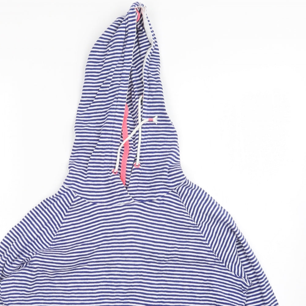 Jules Womens Multicoloured Striped  Pullover Hoodie Size 14