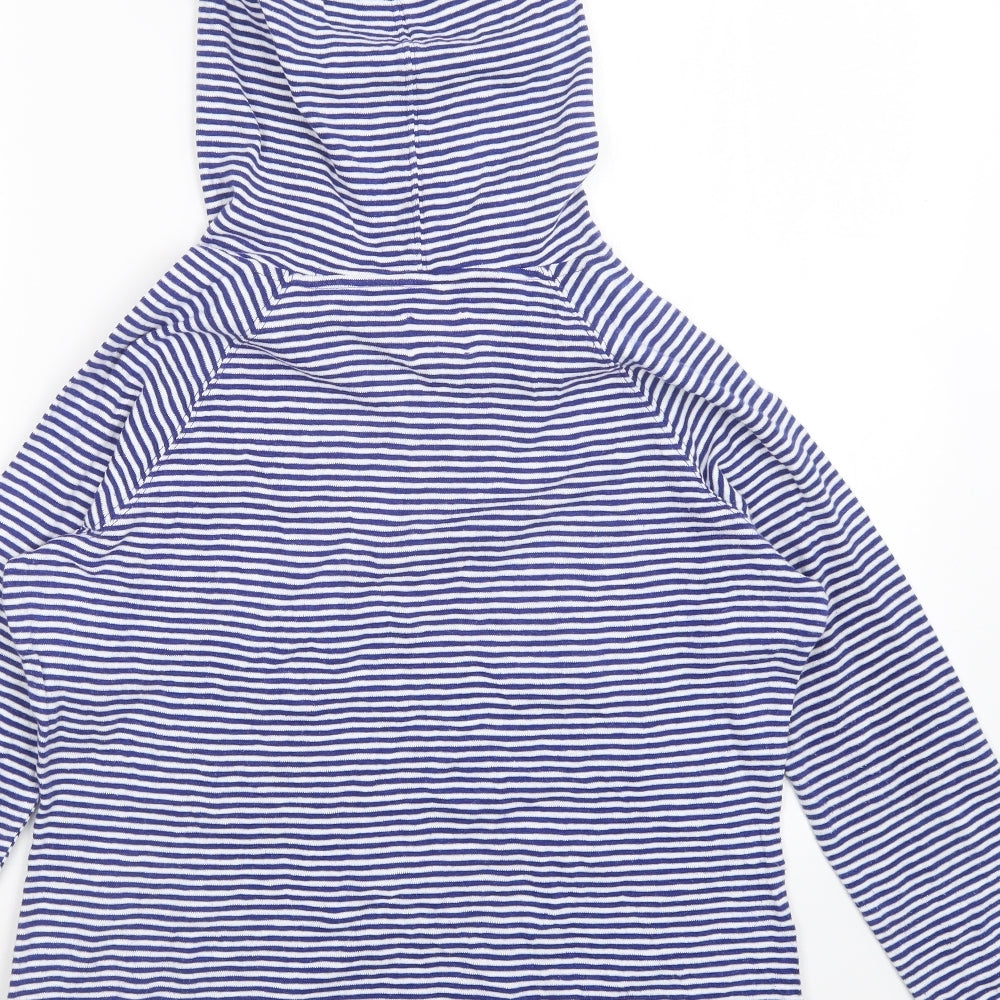 Jules Womens Multicoloured Striped  Pullover Hoodie Size 14