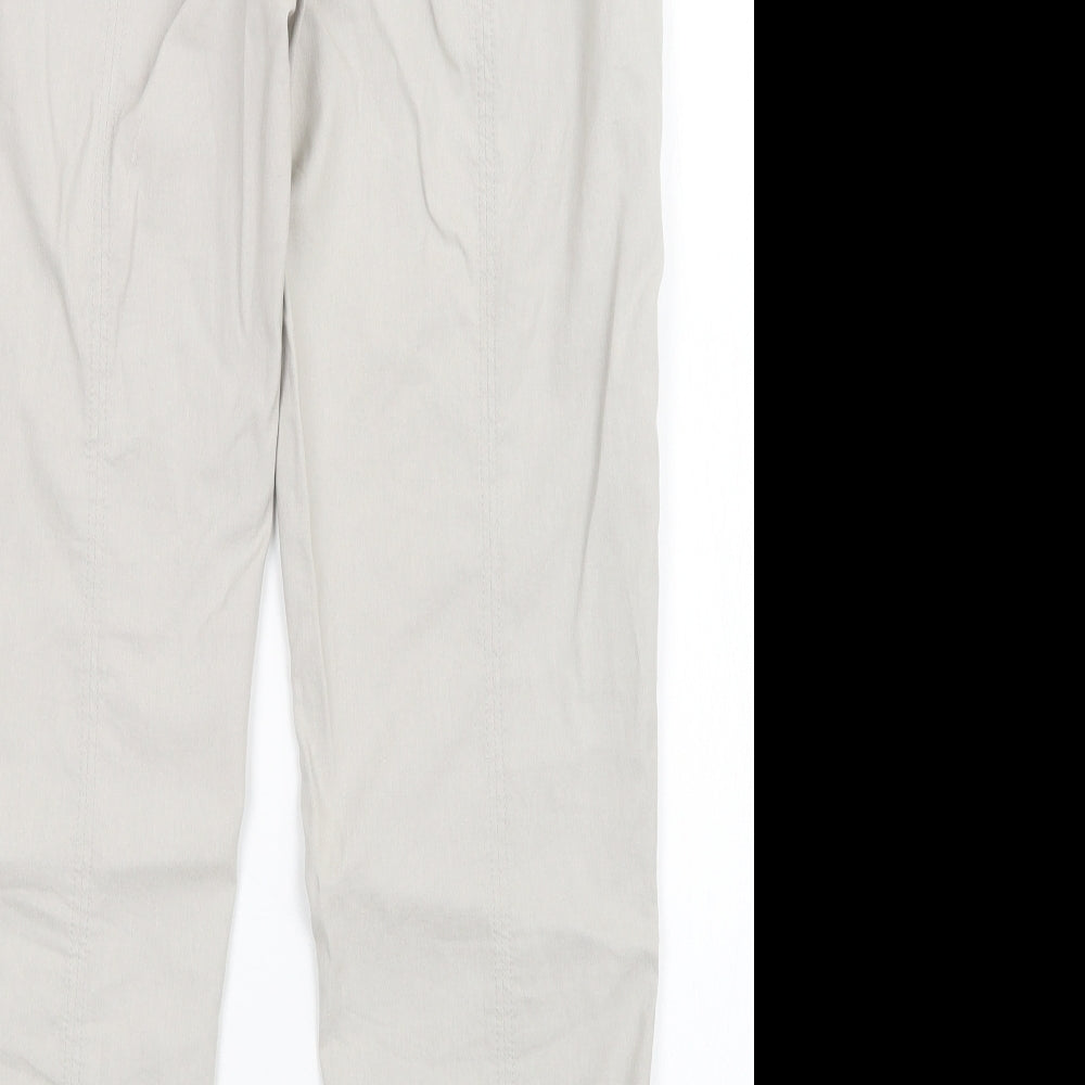 Robel Womens Beige   Trousers  Size 10 L26 in