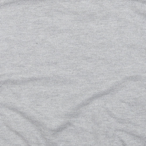 H&M Womens Grey   Pullover Sweatshirt Size M