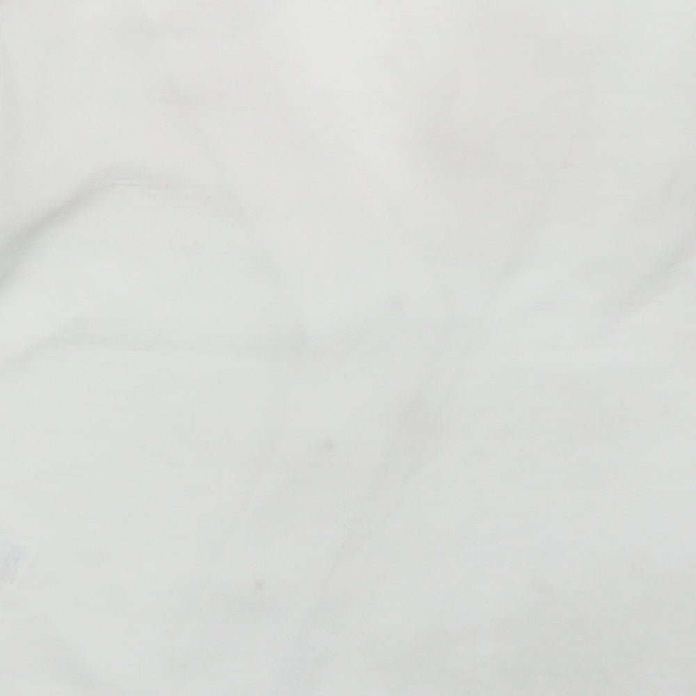 Warehouse Womens White   Basic Button-Up Size 6