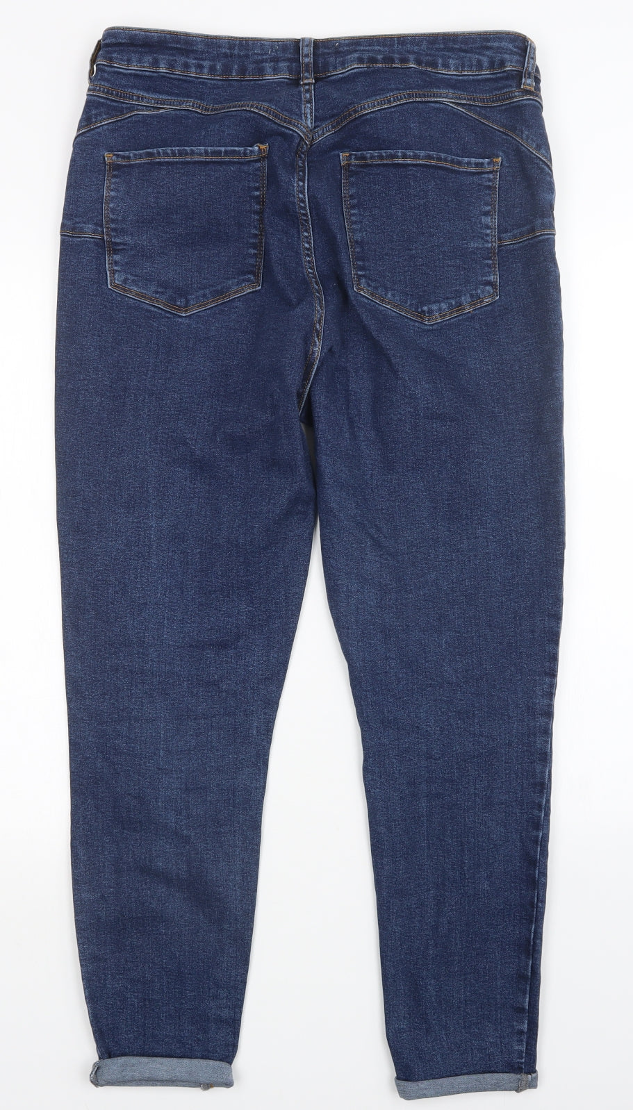 New Look Womens Blue   Skinny Jeans Size 16 L27 in
