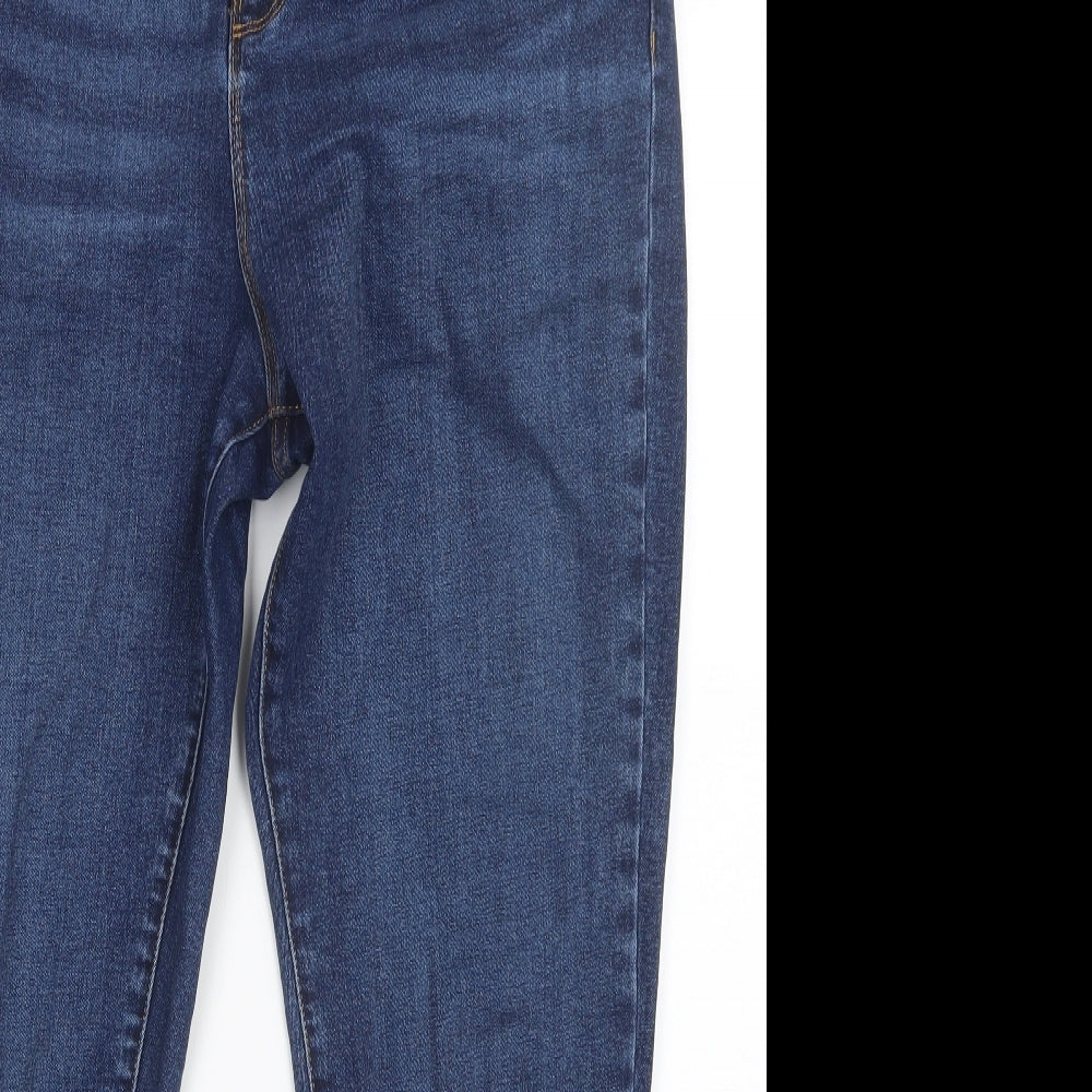 New Look Womens Blue   Skinny Jeans Size 16 L27 in