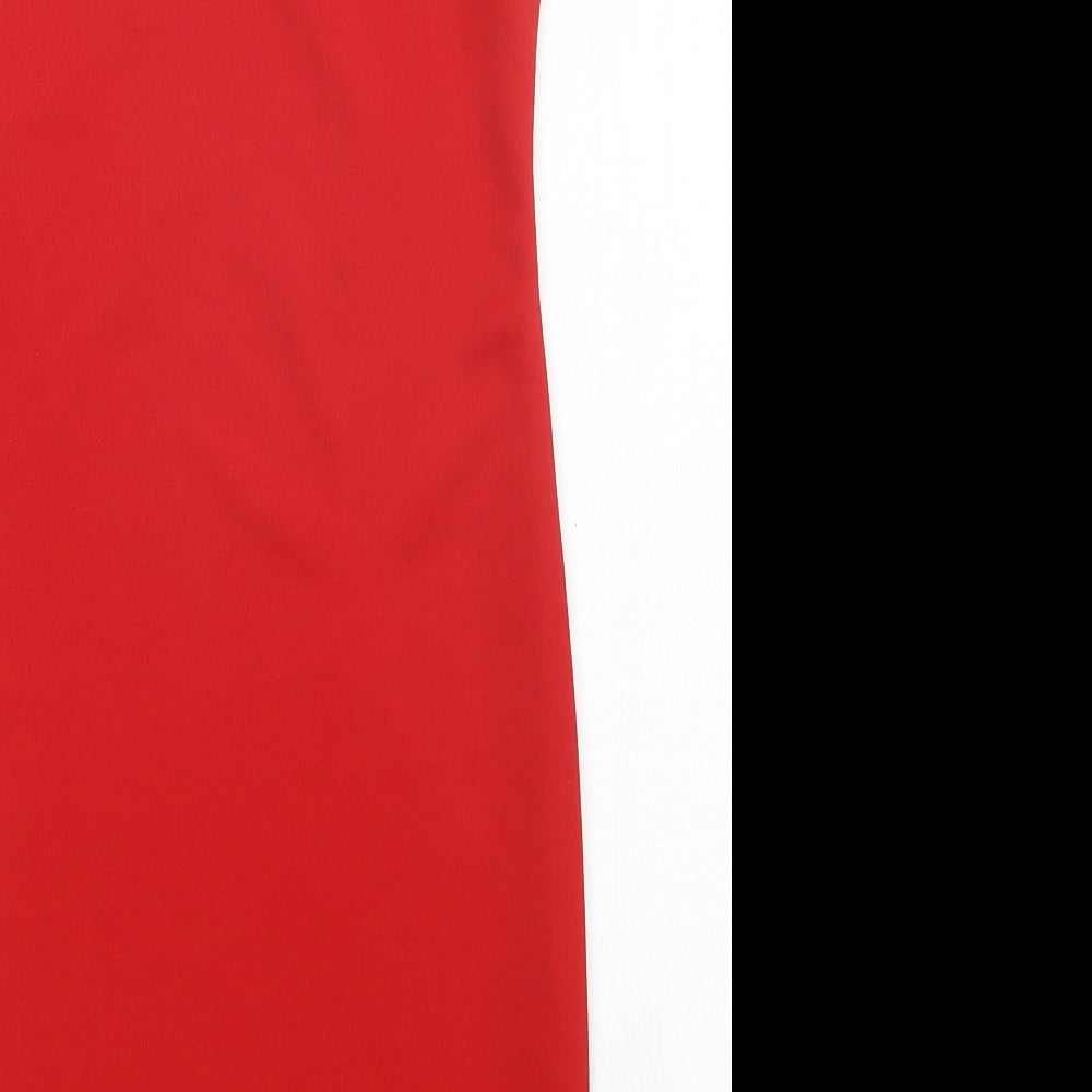 PRETTYLITTLETHING Womens Red   Mini  Size 8