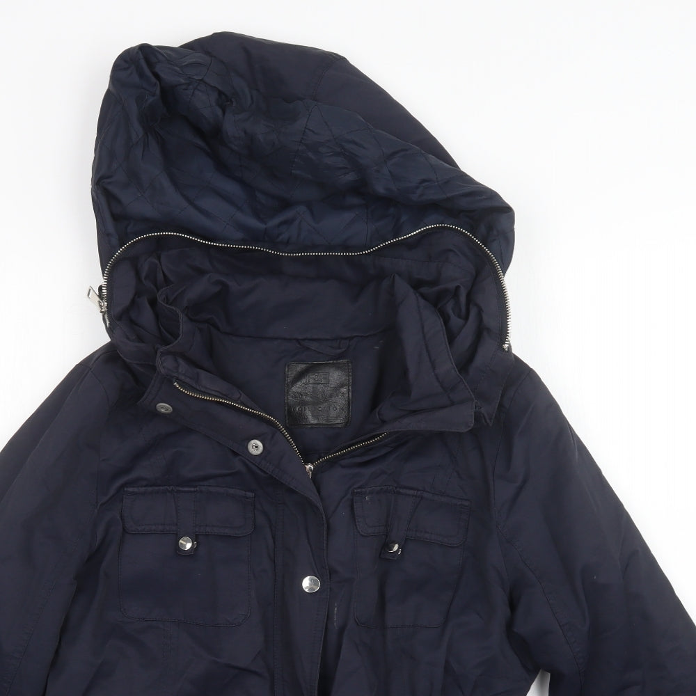 F&F Womens Blue   Overcoat Coat Size 16
