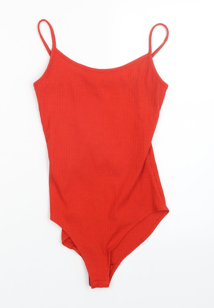 Primark Womens Red Unitard One-Piece Size XS