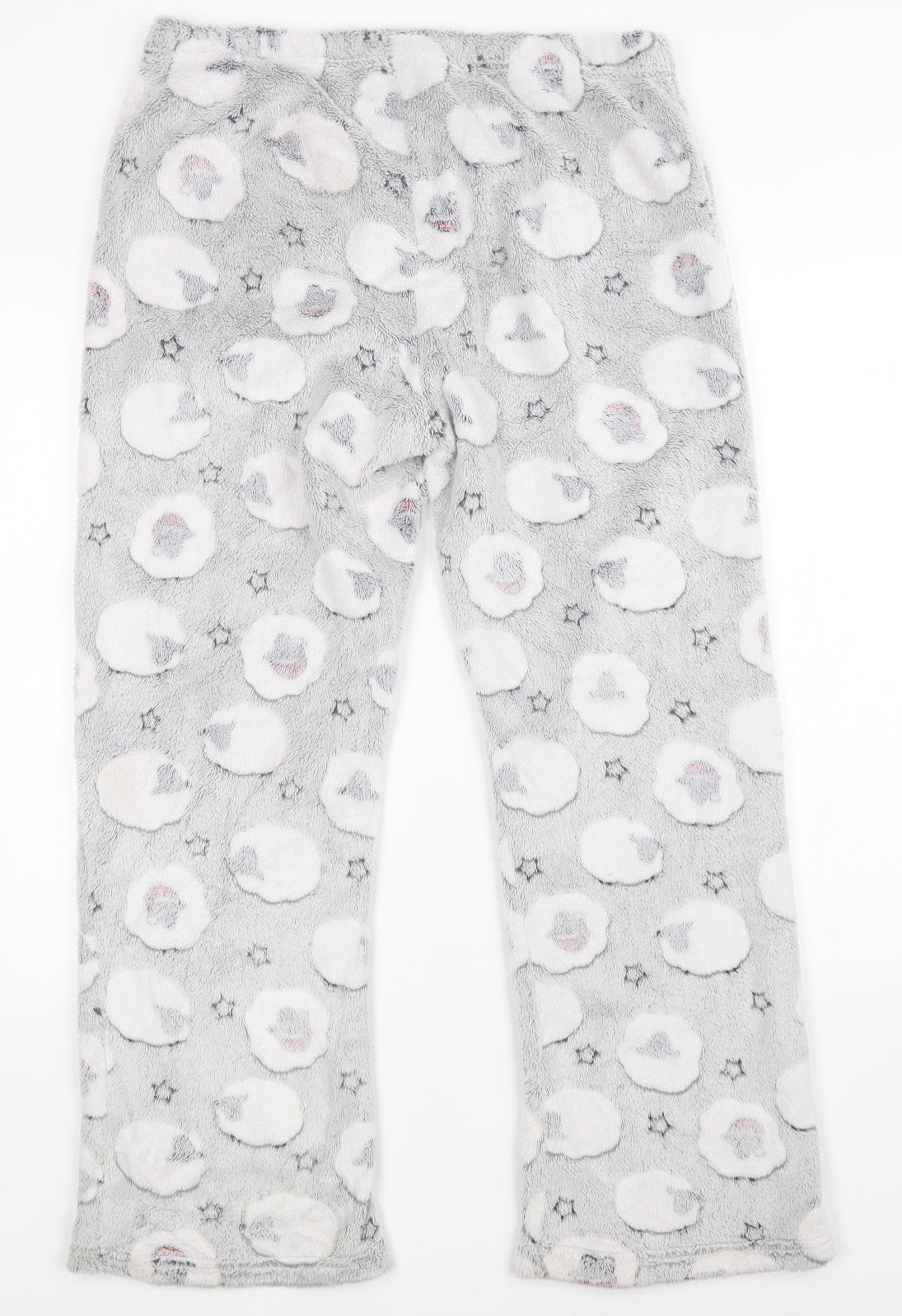 TU Womens Grey Animal Print   Pyjama Pants Size 16
