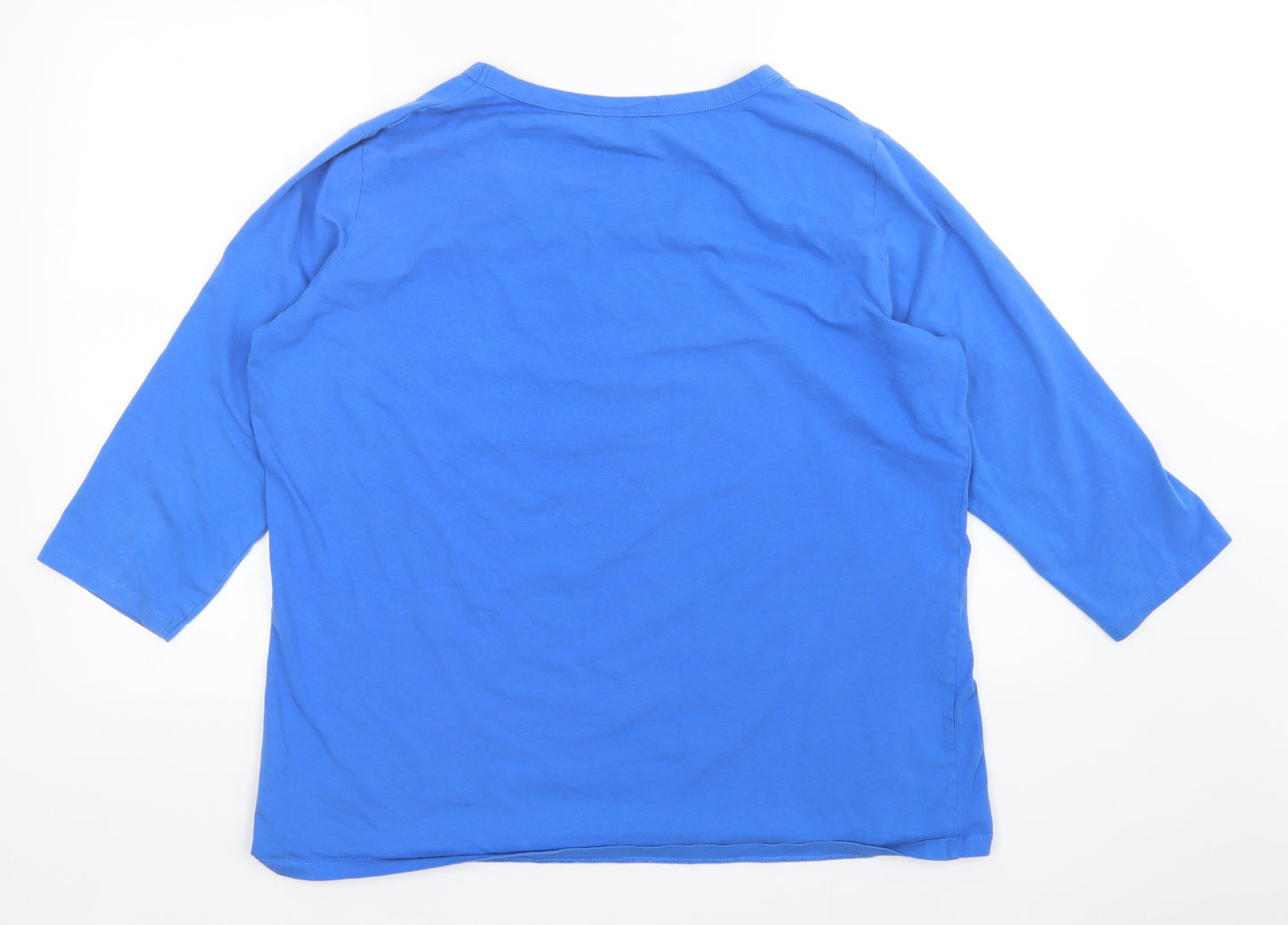 F&F Womens Blue   Basic T-Shirt Size 22