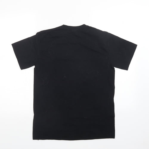 Gildan Mens Black    T-Shirt Size M