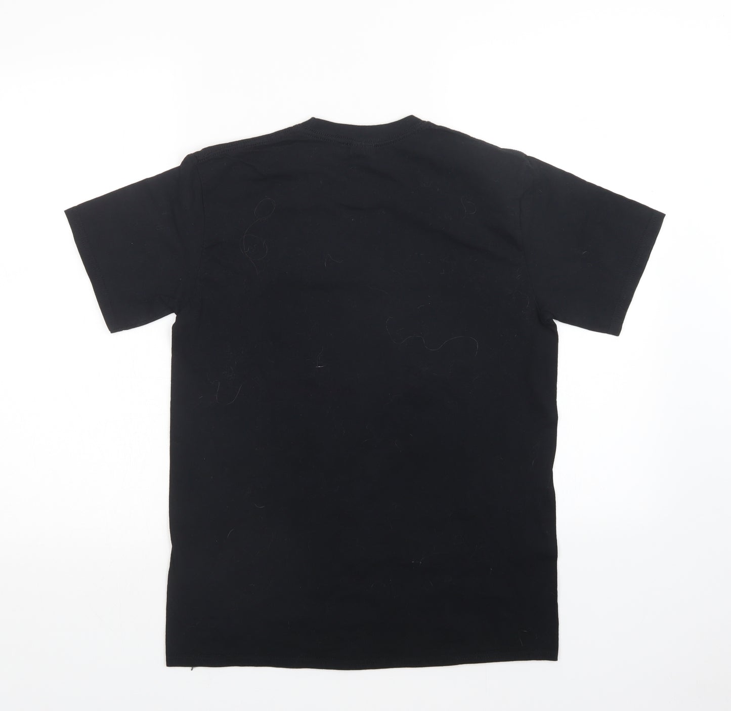 Gildan Mens Black    T-Shirt Size M
