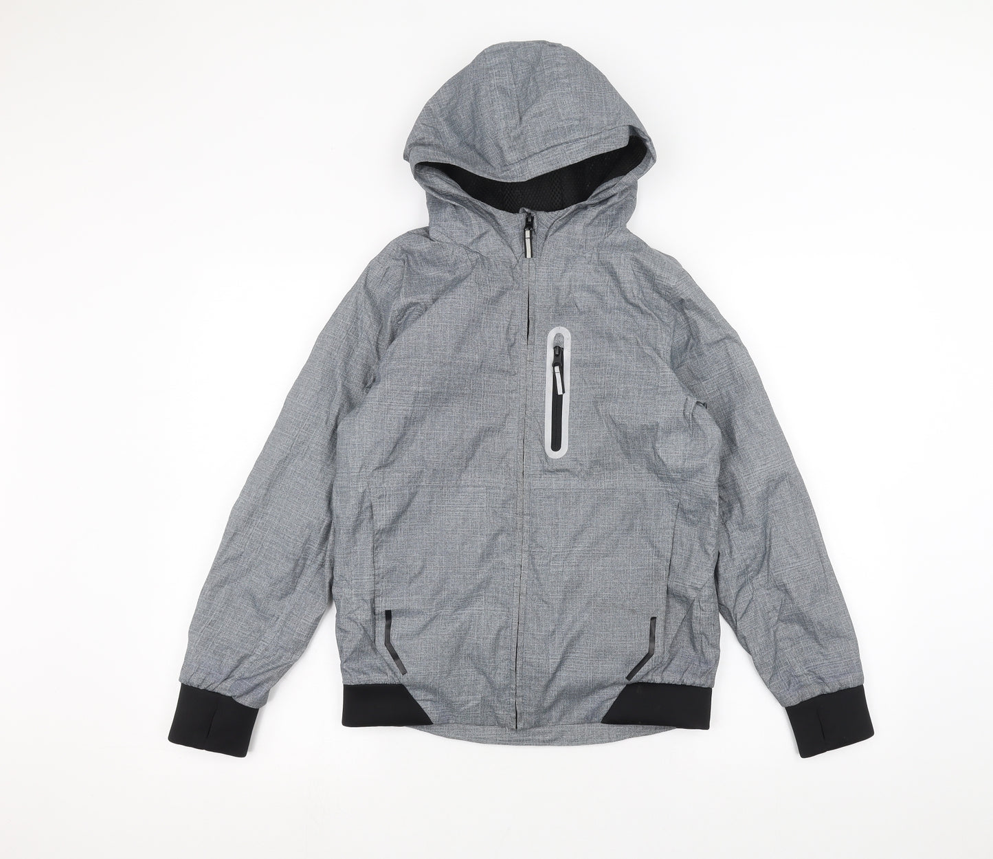 Primark Girls Grey   Parka Coat Size 11-12 Years