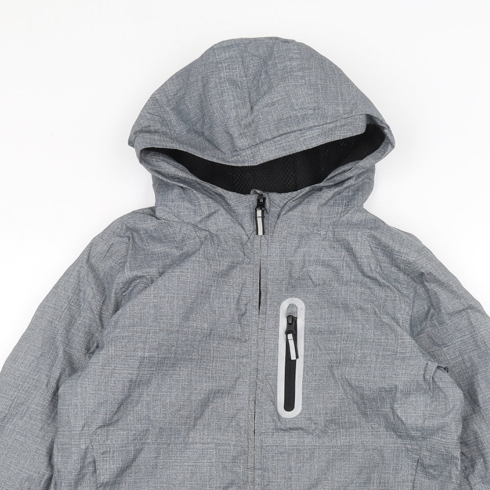 Primark Girls Grey   Parka Coat Size 11-12 Years